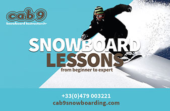 Meribel Snowboard Schools - Cab 9