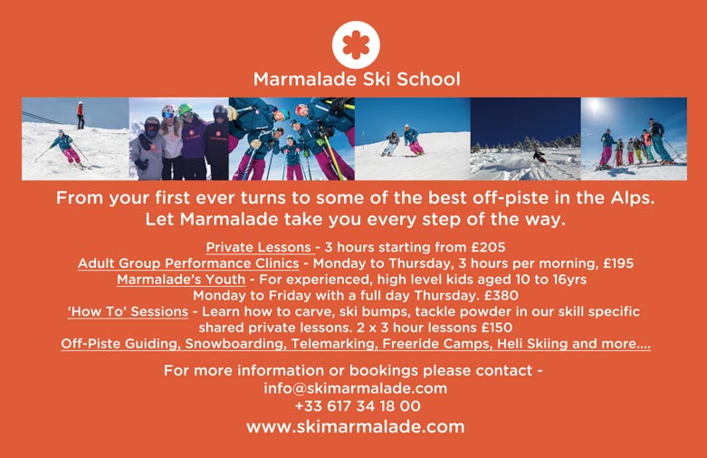 Meribel Ski Schools - Ski Marmalade