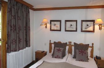 Meribel Hotels - Hotel Marie Blanche bedroom