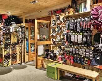 Ski Shop Inside Photo