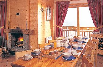 Meribel catered chalets 6 bedrooms - Chalet Mira Belum