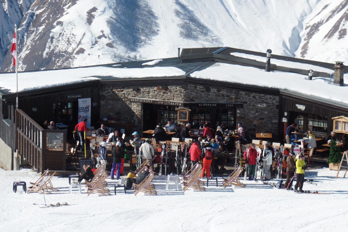 Les Cretes Restaurant Meribel Tougnete