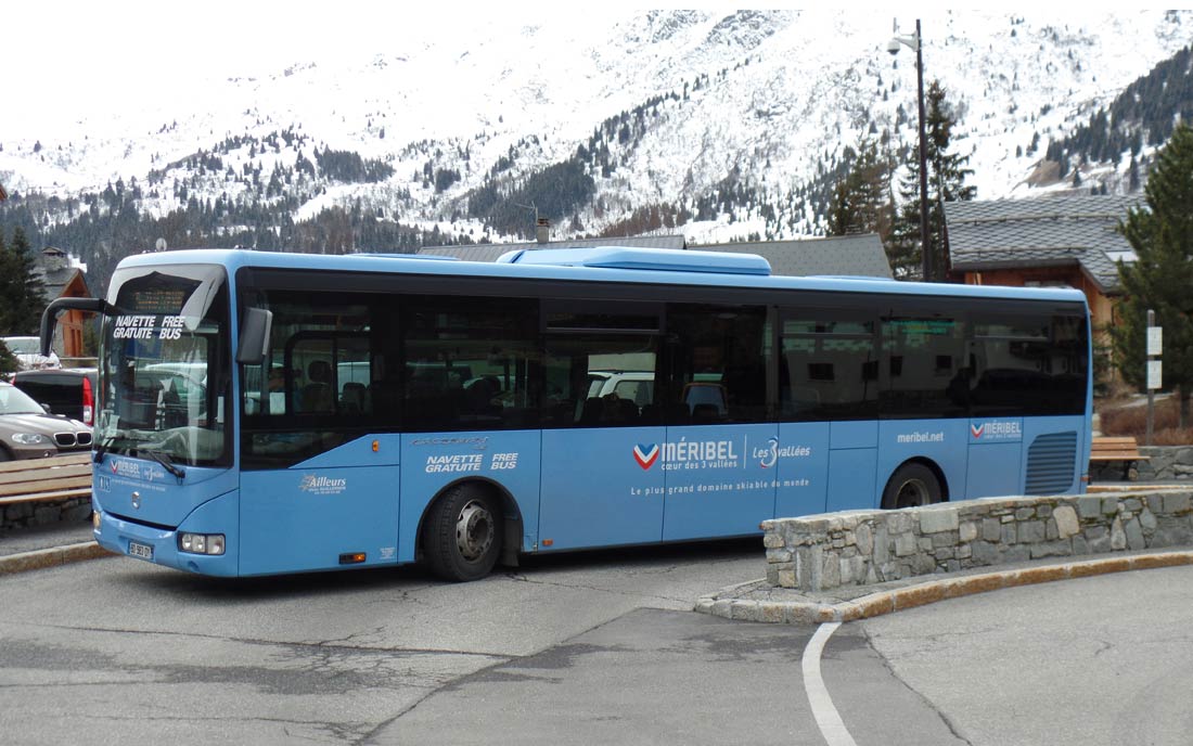 Meribel Bus service - Bus 