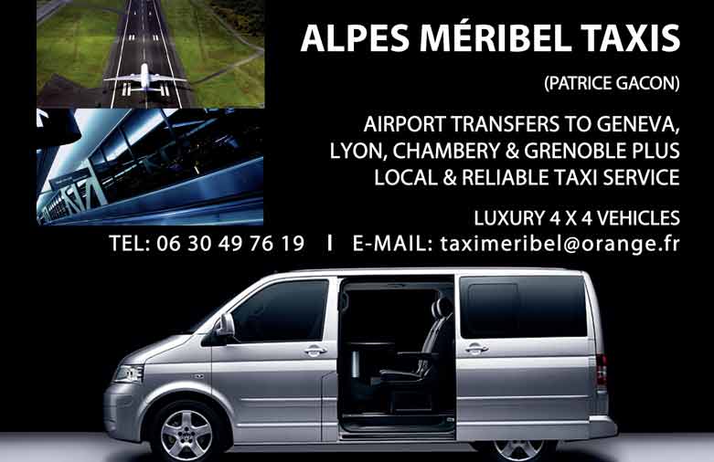 alps meribel taxis