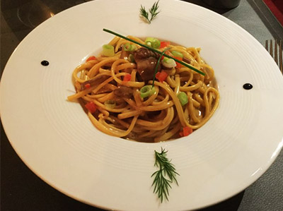 Linguine-aux-Cèpes Linguine-aux-Cèpes