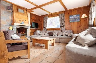 Meribel catered chalets 7 bedrooms - Chalet Michel Lounge