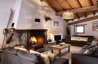 Meribel La Gittaz Catered Chalets - Chalet Cret De La Neige Lounge