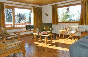 Meribel apartments 2 bedrooms - Chantemerle lounge