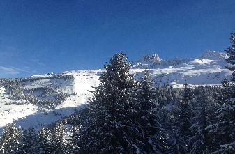 Beautiful weather. Beautiful snow. Meribel Feb 10th