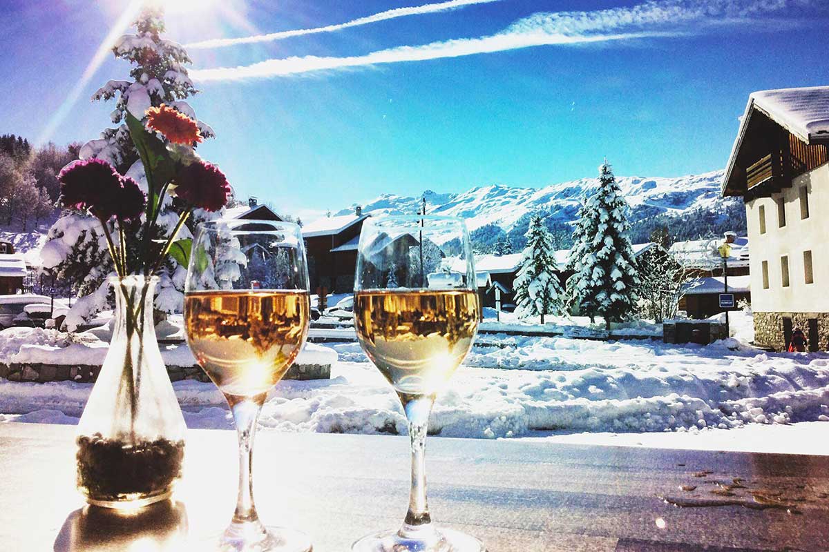 La terrasse du village