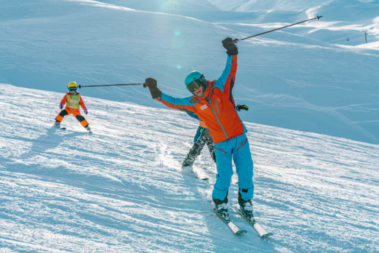 meribel ski school